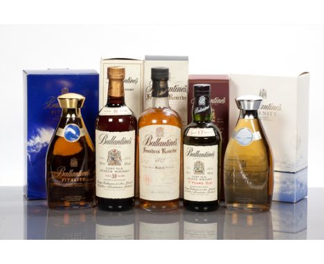 BALLANTINE'S 30 YEAR OLD
Blended Scotch whisky. 70cl, 43% volume, in carton.
BALLANTINE'S 17 YEAR OLD
Blended Scotch whisky. 