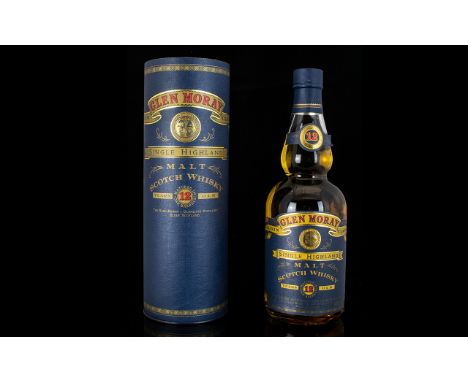 Glen Moray Elgin Classic Single Highland Malt Scotch Whisky Aged 12 Years Capsule and outer packaging fully intact, 70cl, 405