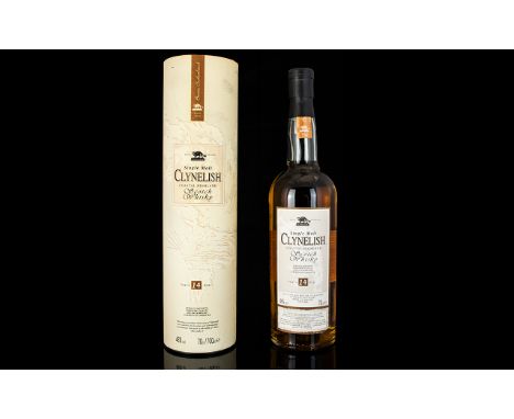 Clynelish Single Malt Coastal Highland Scotch Whisky, Aged 14 Years. 46%, 70 cl / 700 ml. Boxed and Seal Intact. Excellent Co