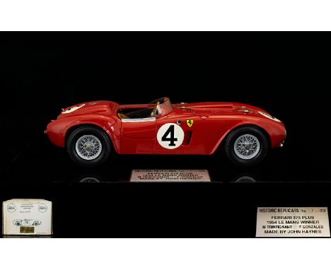 Historic Replicars Fourth Series Limited &amp; Numbered Edition 1:24 scale Model Ferrari 375 Plus 1954 Le Mans Winner M. Trin