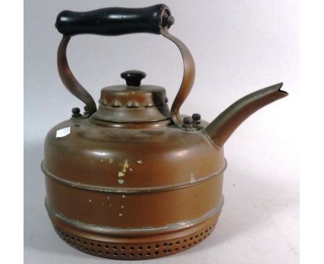 A Vintage Copper Kettle 
