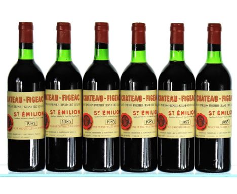 1983 Chateau Figeac, Grand Cru ClasseSt Emilion6x75clThese wines have been stored in an exceptional private cellar since firs