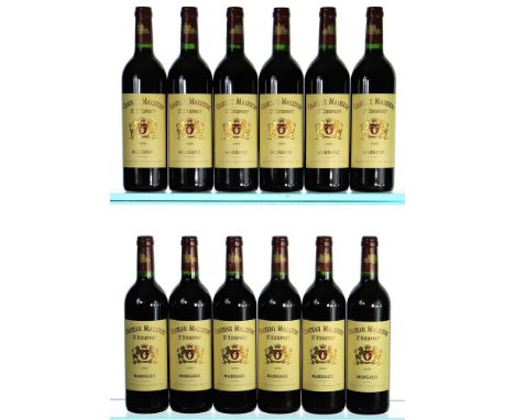 2000 Chateau Malescot St Exupery, 3eme Cru ClasseMargauxOWC12x75clStored in a traditional country house cellar since first re