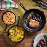 Cast Iron Cookware Set - 3 Pans. - ER47