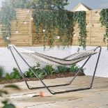 Ibiza 1 Person Cotton Hammock W/ Stand. - ER47