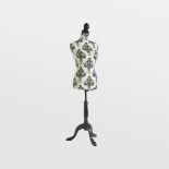 White & Damask Mannequin. - ER47
