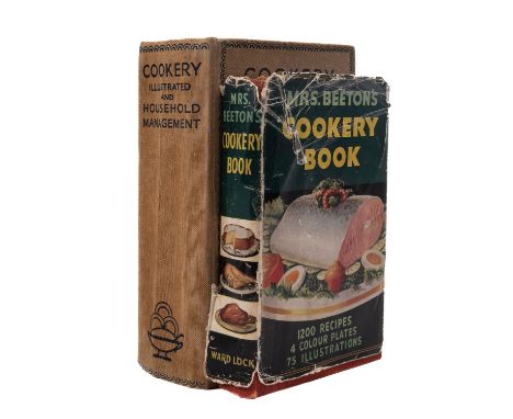 CRAIG, Elizabeth (ed.). Cookery Illustrated and Household Management, London: Odhams Press Limited, nd, spotting, orig buckra