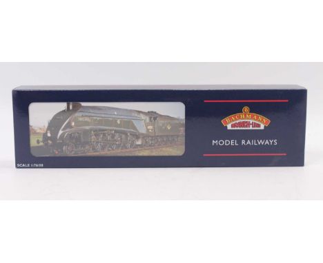 Bachmann Branch Lines 00 gauge A4 60007 "Sir Nigel Gresley", in BR express blue, double chimney, housed in the original box, 