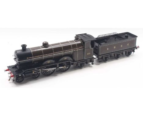 Gauge 1 live steam coal fired H2 Brighton Atlantic in LBSC lined brown livery, no.421, built and painted to a professional st