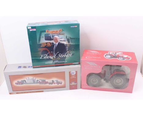Corgi limited edition group of two 1/50 scale diecast sets to include Hauliers of Renown No. CC99203 Eddie Stobart 1954-2011 