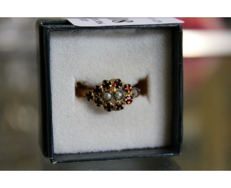 A decorative ring.