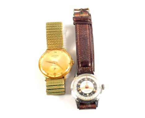 A gents Eloga wristwatch plus a Rotary wristwatch