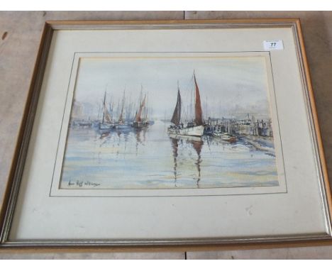 Roff Williams watercolour, The Morning Light, 1986, 10" x 14"