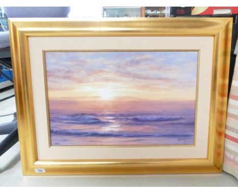 Wendy Corbett limited edition framed print: Print titled First Light, 80 x 61cm.