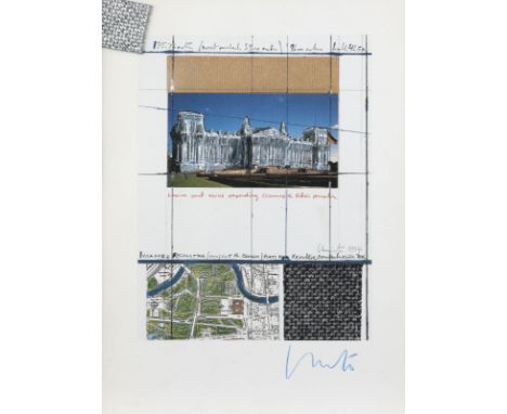 CHRISTO &amp; JEANNE-CLAUDE1935 Gabrowo, Bulgarien bzw. Casablanca - 2009 bzw. 2020 New York City'WRAPPED REICHSTAG, PROJECT 