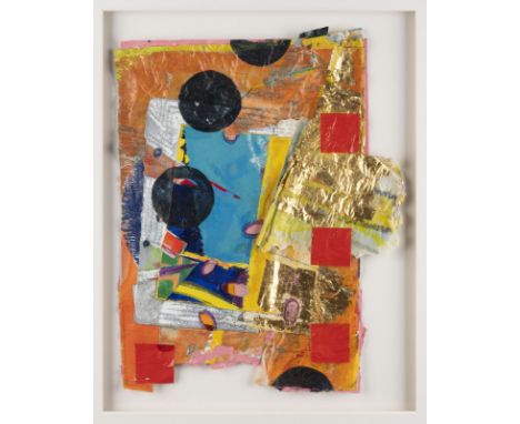 MATTHIAS KUNKLER1957 Borken - 1997 DüsseldorfOHNE TITEL, 17. Jan. 1996 Collage. R. 75 x 85 cm. Verso: Datiert und signiert. H