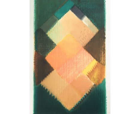 HEINZ MACK1931 Lollar - lebt und arbeitet in Mönchengladbach und auf Ibiza'HERBST' (1996) aus: Vier Jahreszeiten Farbserigraf