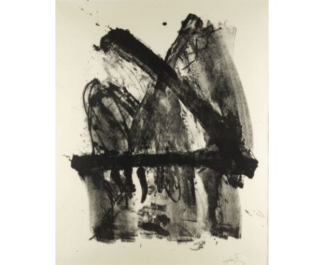 ANTONI TAPIES1923 Barcelona (Katalonien) - 2012 ebenda'DONAUESCHINGEN' (1968) Lithografie auf Papier. SM 71 x 58 cm (R. 101 x