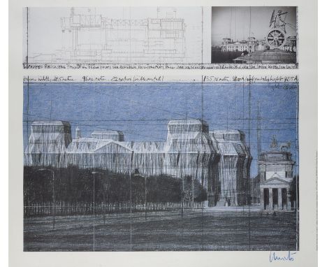 CHRISTO &amp; JEANNE-CLAUDE1935 Gabrowo, Bulgarien bzw. Casablanca - 2009 bzw. 2020 New York CityKONVOLUT VON DREI SIGNIERTEN