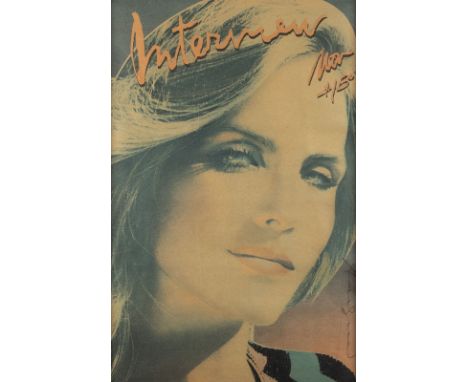 ANDY WARHOL1928 Pittsburgh - 1987 New York'INTERVIEW-COVER NOVEMBER - LACEY NEUHAUS' (1979) Farboffset auf Papier. SM 42 x 27