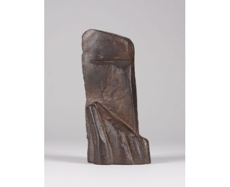 JOACHIM PALM1936 PotsdamOHNE TITEL Bronze, rotbraun patiniert. H. 16 cm, Gew. 2,4 kg. monogrammiert 'J.B.'. Beigabe: Radierun