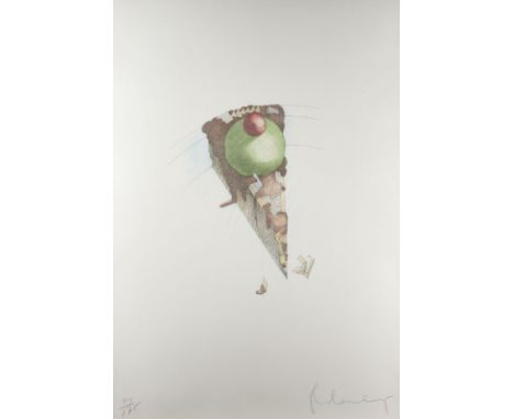 CLAES OLDENBURG1929 Stockholm - 2022 New York'MUSEUM A LA MODE' (1994) aus dem Portfolio 'MMK Achenbach Art Edition' Farboffs