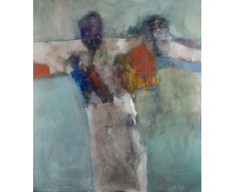 THOMAS RITTER1955 HöxterOHNE TITEL (1998) Öl auf Leinwand. 125 x 110 cm (R. 127,5 x 113 cm). Unten rechts signiert und datier