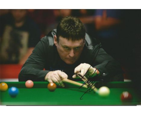 Jimmy White Signed Snooker 8x12 Photo . Good condition.  All signed items come with our certificate of authenticity. We combi