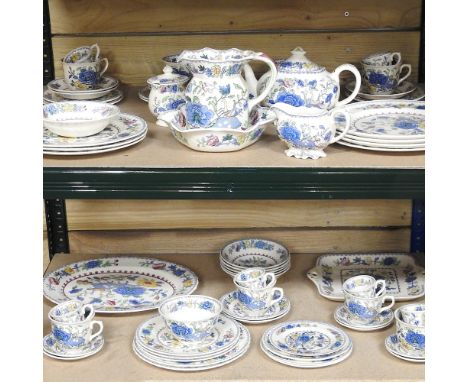 A Mason's Regency pattern part tea and dinner service