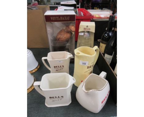 Collection of whiskey related items
