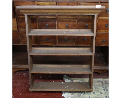 Oak wall shelf 