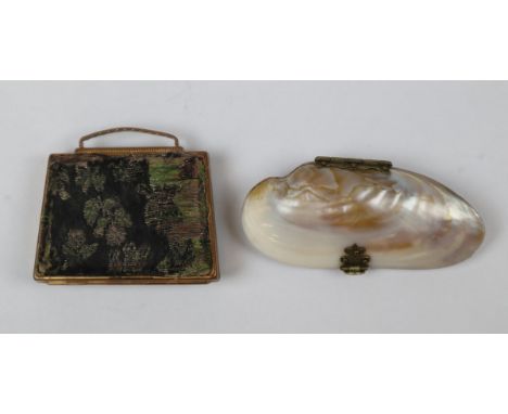 Antique compact &amp; purse 