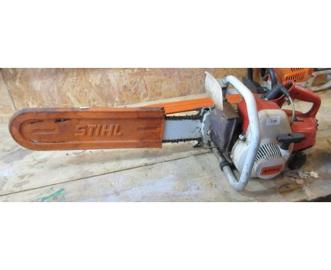 Stihl petrol chainsaw 