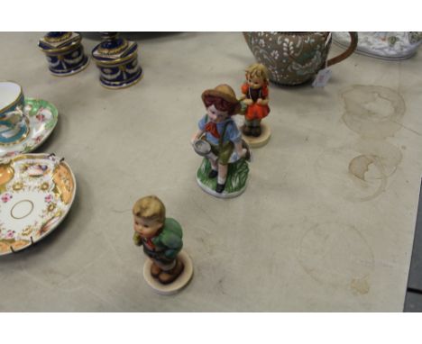 2 Hummel figures and 1 other