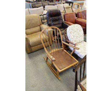 Light Ercol Rocking Chair