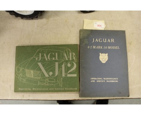 Jaguar 4.2 Mk10 Model Handbook & XS12 handbook