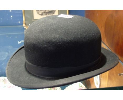 A Kozifit Bowler Hat, and a Vintage Ammunition Leather Belt (2).