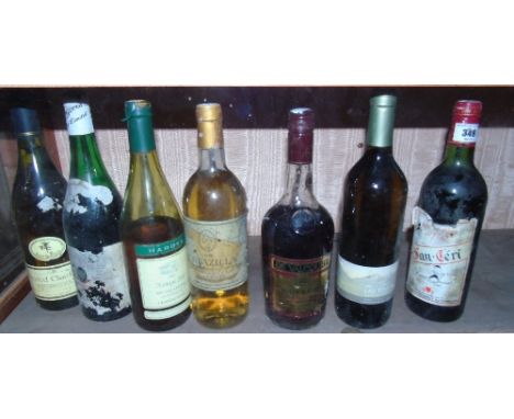 Seven Bottles of Vintage Wine, etc.