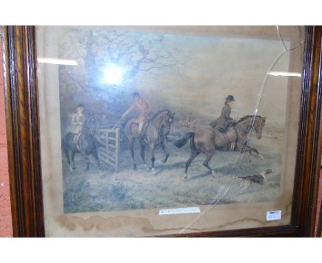 A Pair of Le Chasse Hunting Prints.