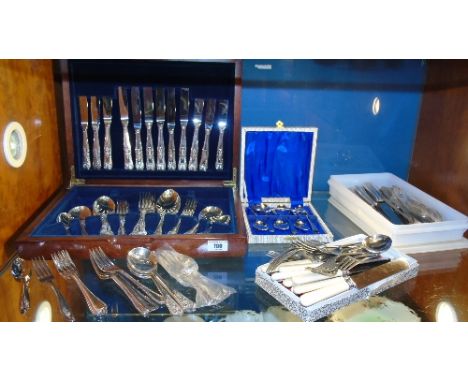 A Large Quantity of Silver Plated Cutlery (shelf).