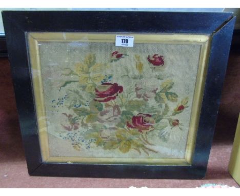 A 19th Century Tapestry in an Oak Frame.