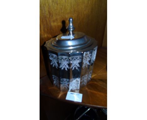 A Victorian Tea Caddy.