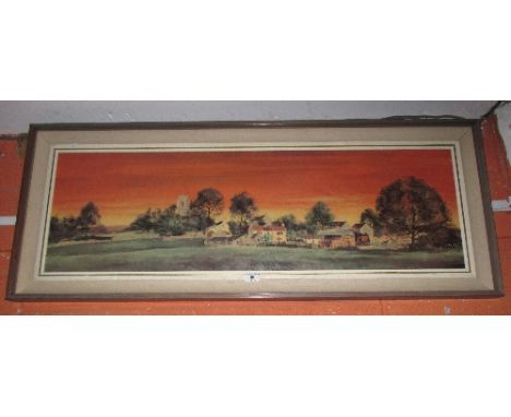 A Barnfeather Coloured Print.