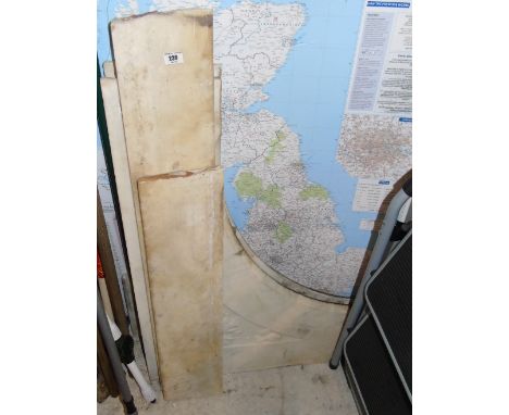 A White Marble Fire Surround, (A.F.).