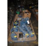 (7) Pallets of pumps, pump parts, valves & valve parts including DeZurick, Clarkson & Lynair