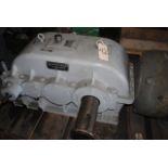 Horsburgh & Scott Mark 2 helical speed reducer; 36.8 hp rating, 128: 1, 1750 rpm
