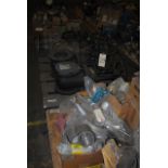 (5) Pallets of various valves & parts including 12 in. butterfly, Walworth gate & Crane 4 in. gate
