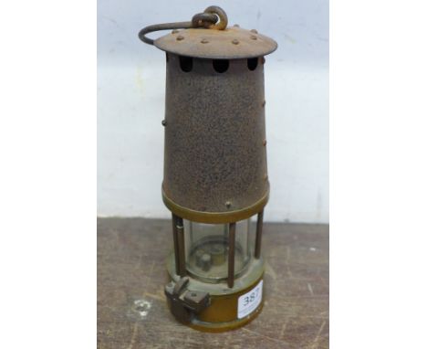 A British miner's lamp