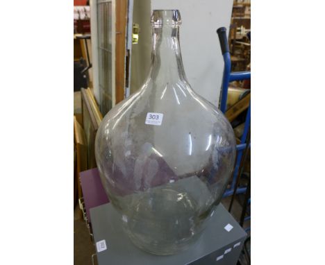 A vintage carboy
