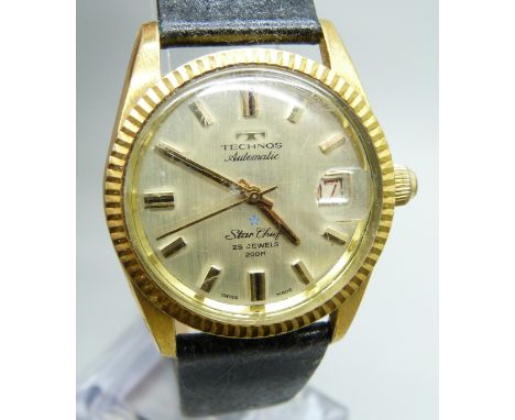 A Technos automatic Star Chief wristwatch 